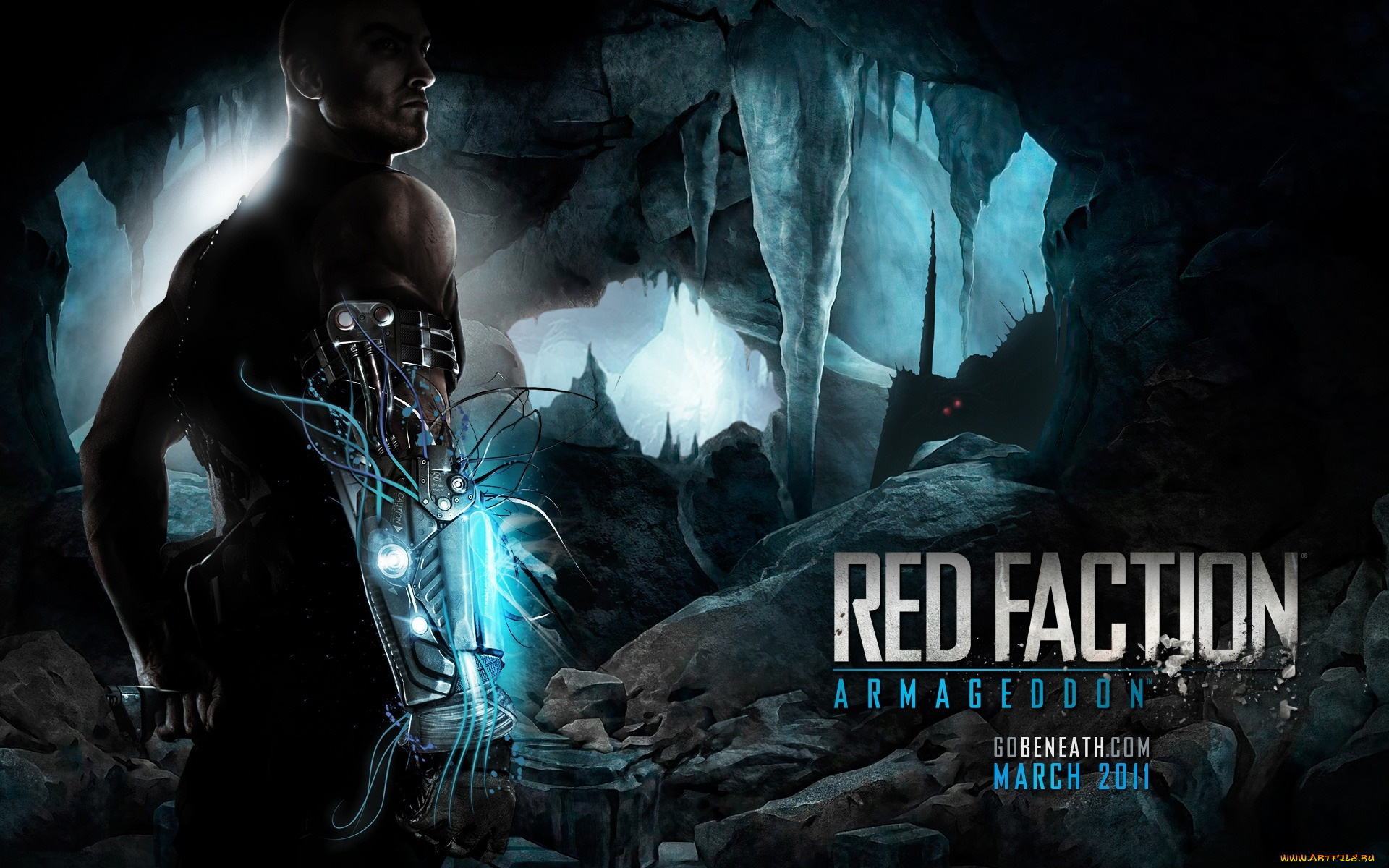 red, faction, armageddon, видео, игры