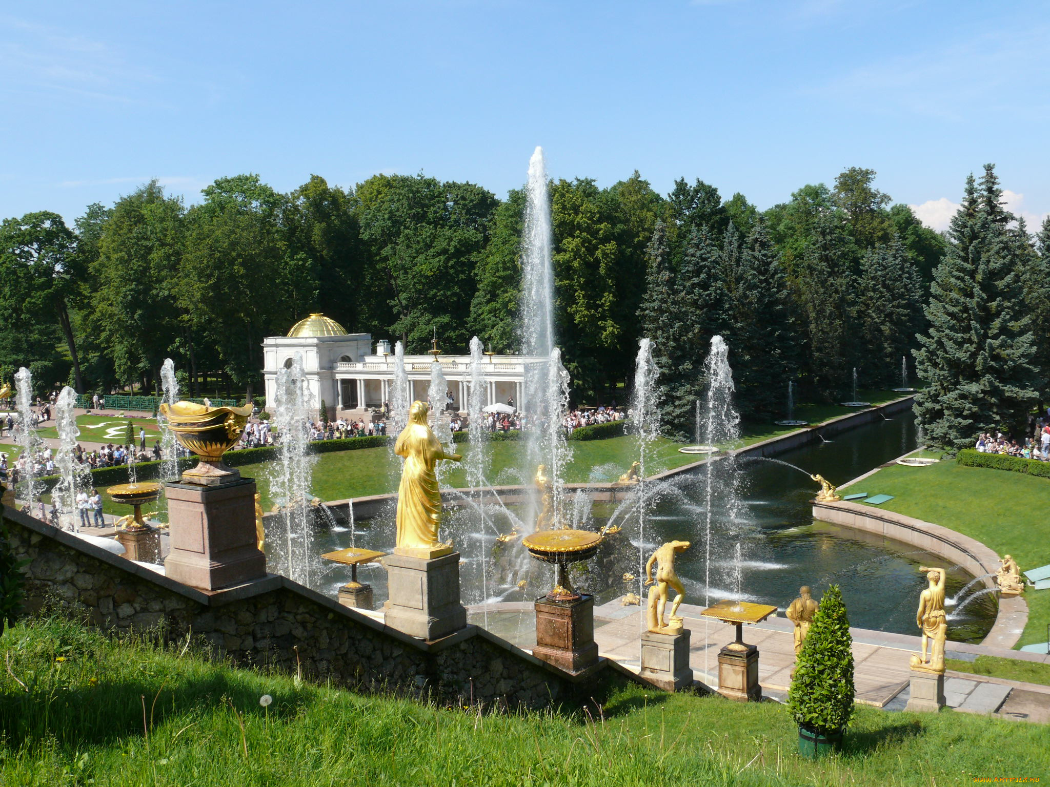 автор, владимир, кузнецов, города, санкт, петербург, петергоф, россия