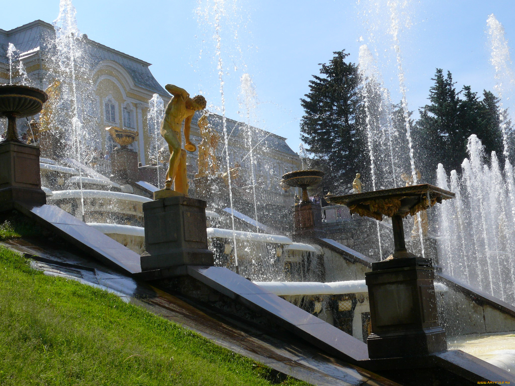 автор, владимир, кузнецов, города, санкт, петербург, петергоф, россия