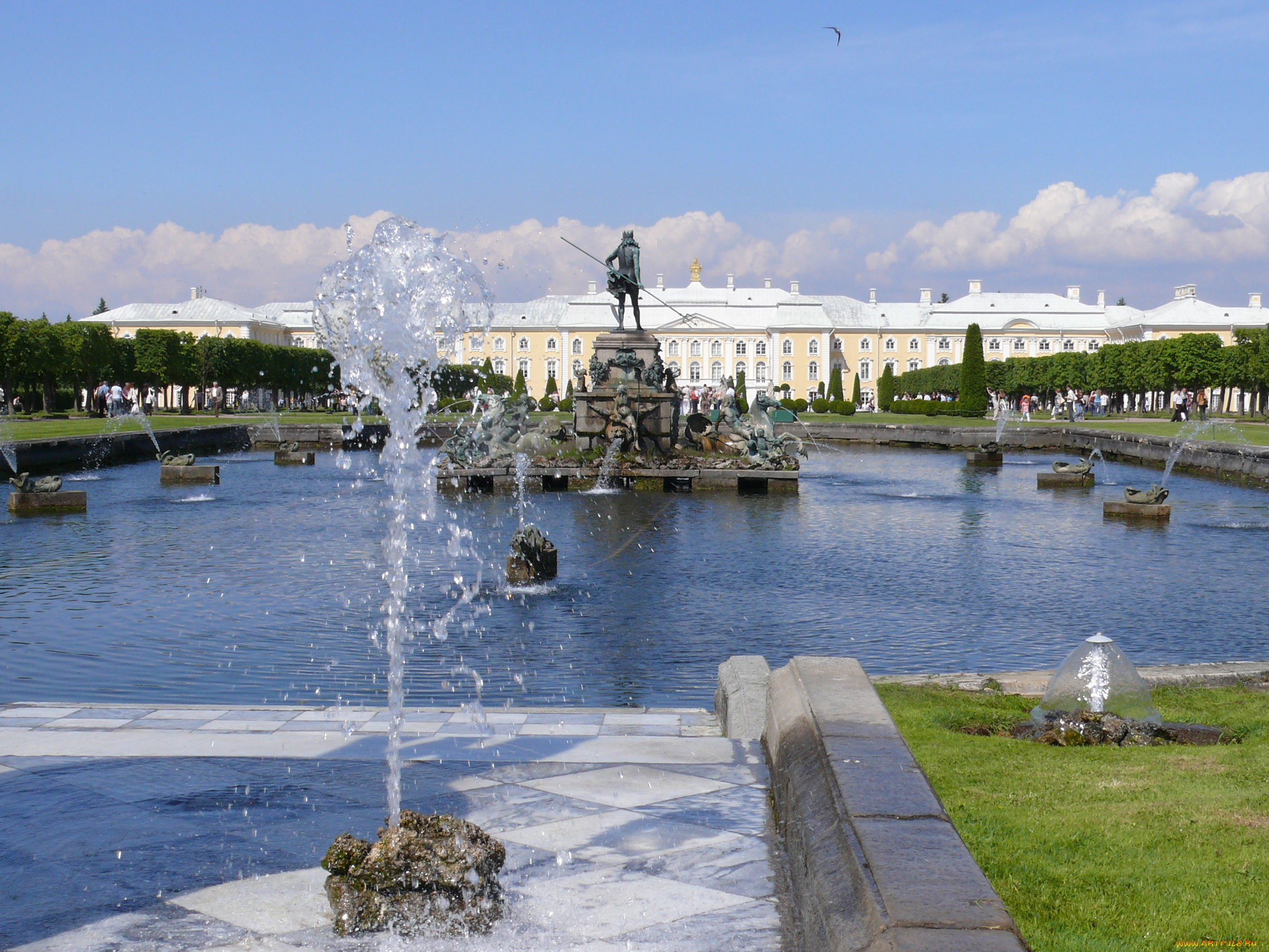 автор, владимир, кузнецов, города, санкт, петербург, петергоф, россия