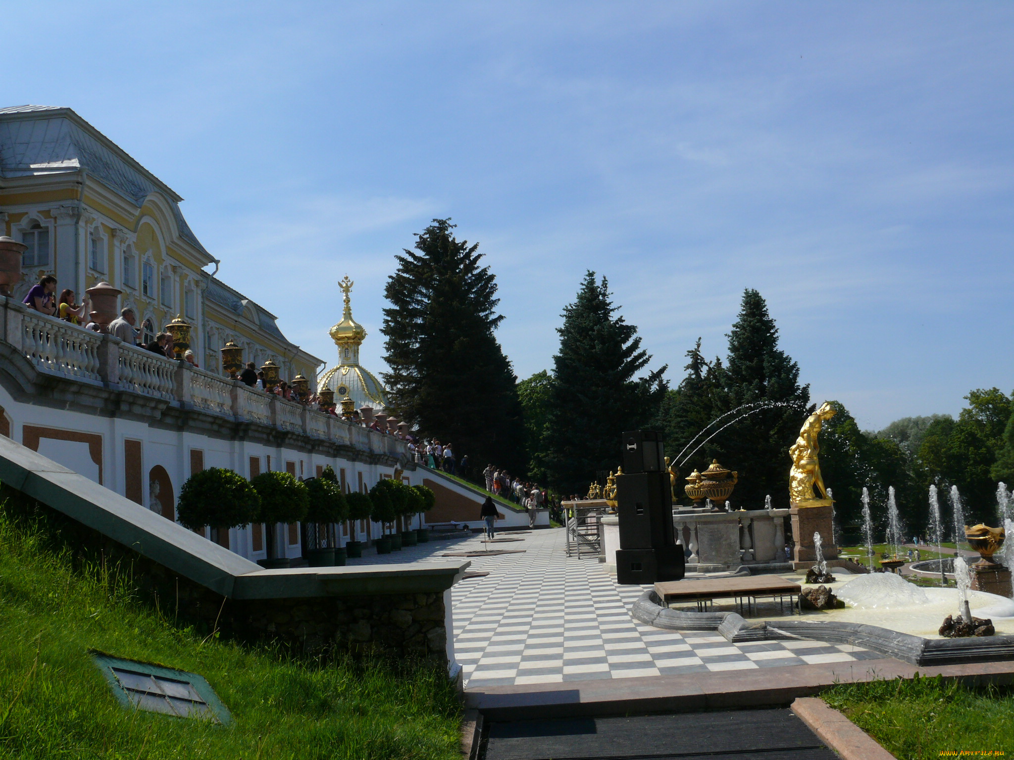 автор, владимир, кузнецов, города, санкт, петербург, петергоф, россия