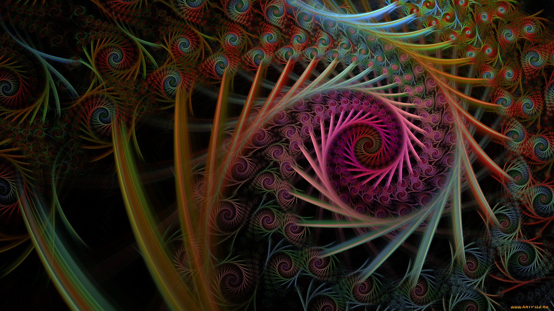 3д, графика, fractal, фракталы, узор, абстракция