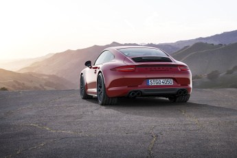 Картинка автомобили porsche coupe 2014г 991 carrera 911 gts красный