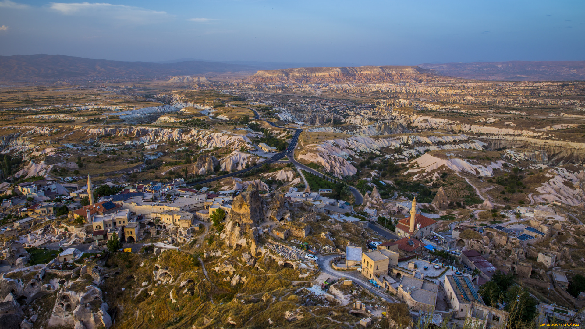 cappadocia, города, -, панорамы, обзор