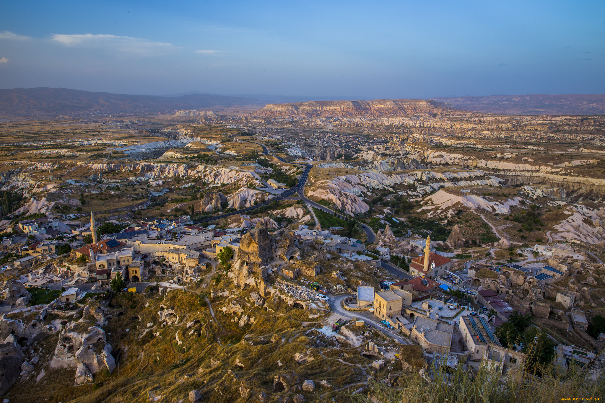 cappadocia, города, -, панорамы, обзор