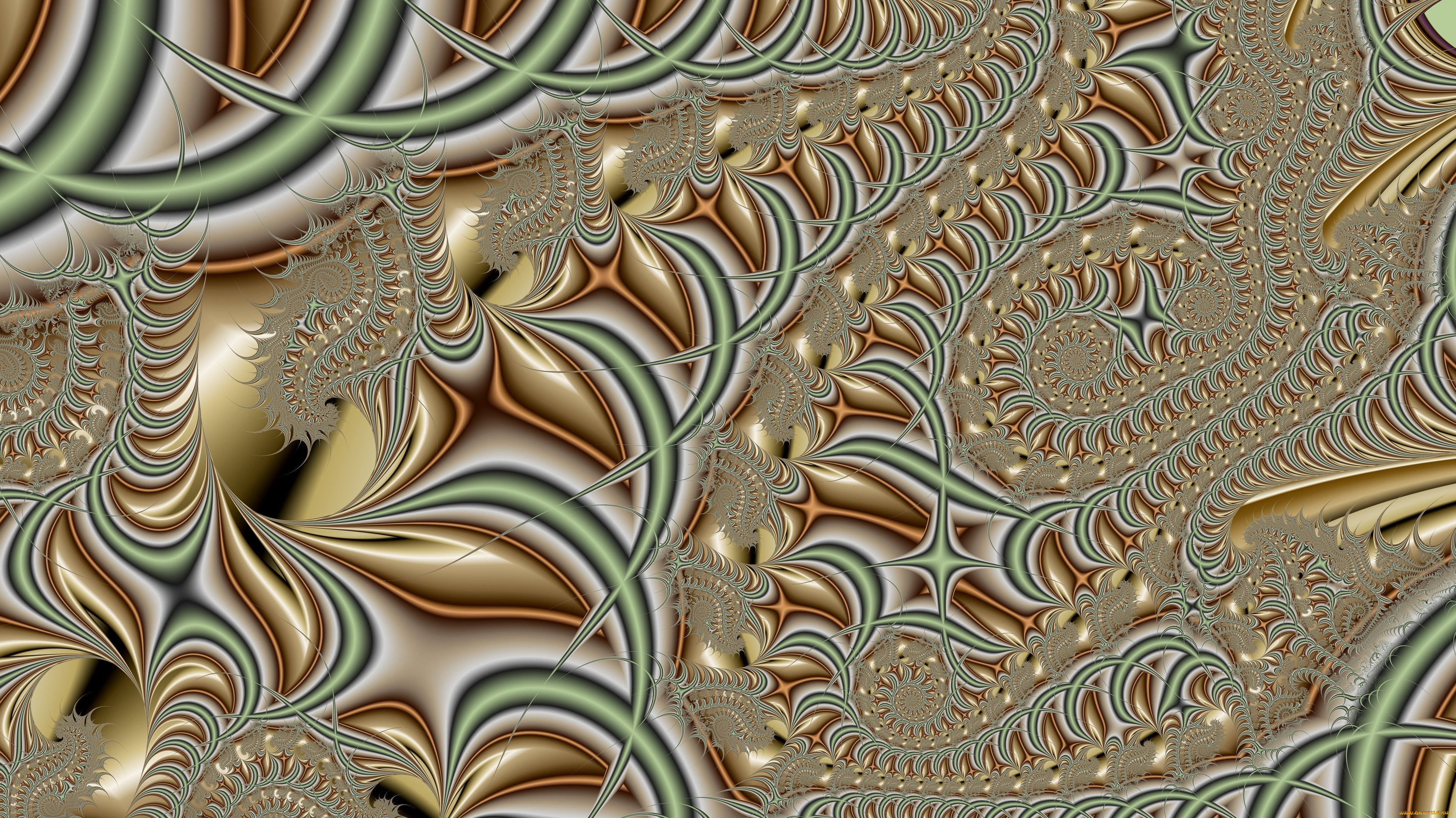 3д, графика, фракталы, , fractal, цвета, фон, узор