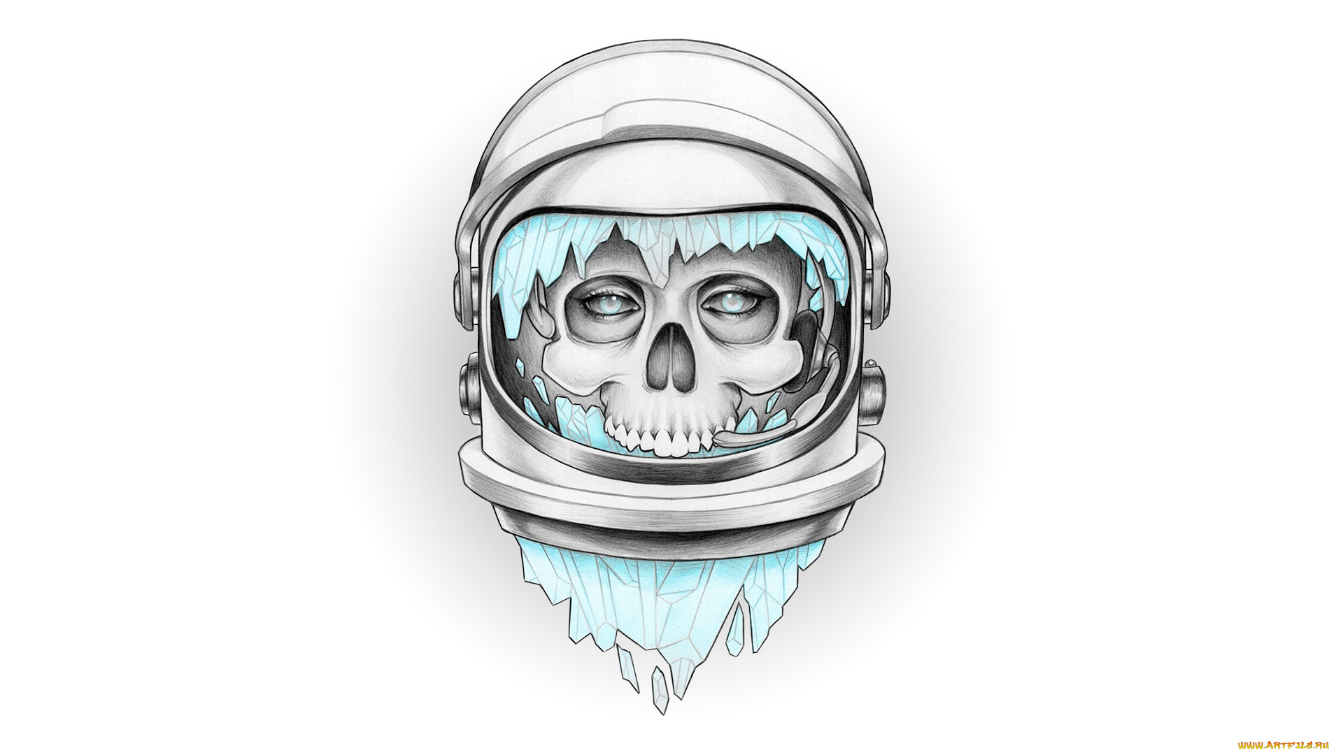 рисованное, минимализм, space, suit, астронавт, скафандр, dead, astronauts, мертвец, deadman, череп, scull