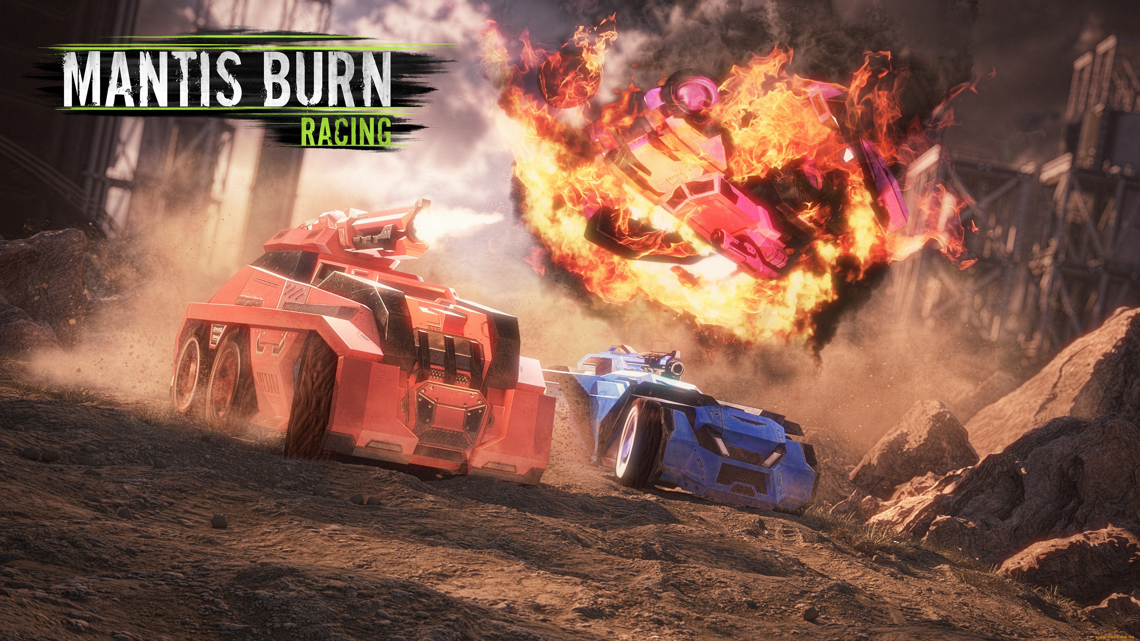 Игра дрались машин. Mantis Burn Racing. Битва машин игра. Сражения на машинах. Машины из игр.