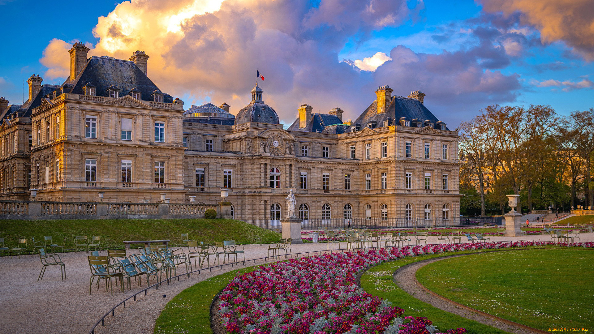 palais, du, luxembourg, города, париж, , франция, palais, du, luxembourg