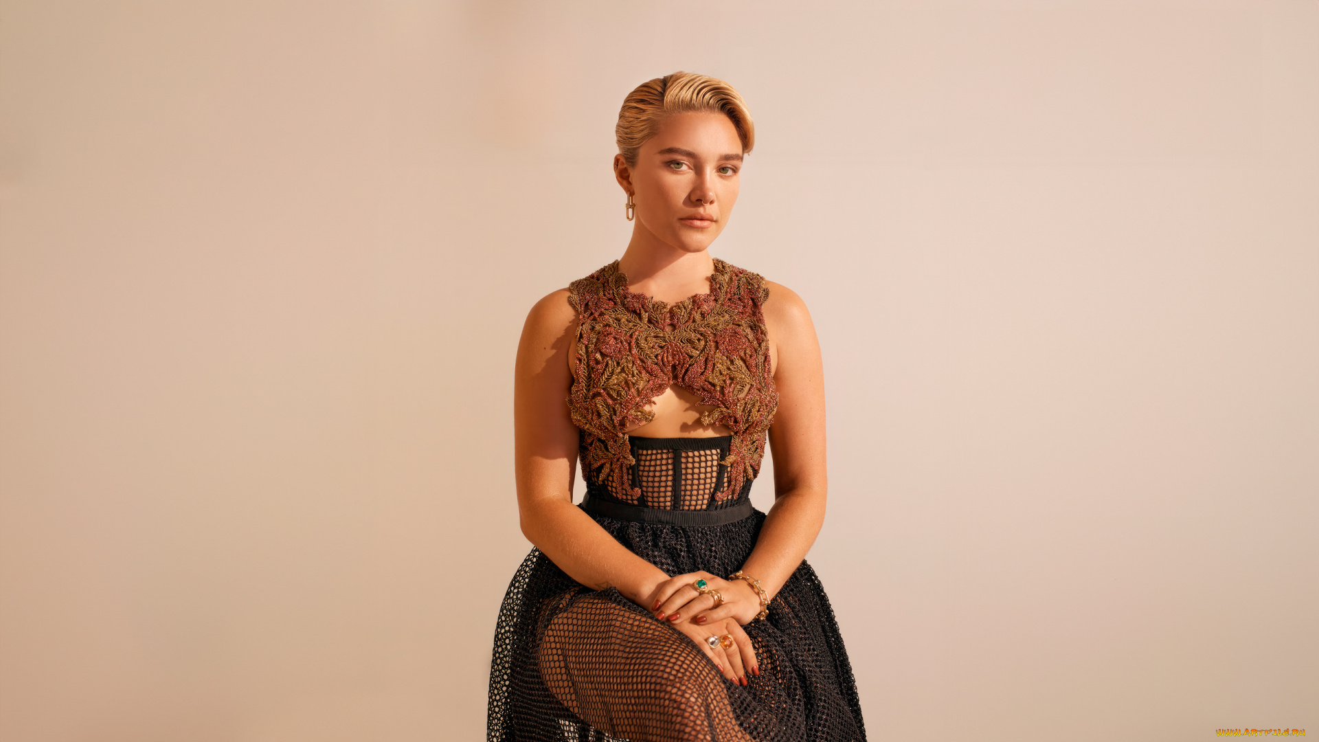 florence, pugh, harpers, bazaar, 2023, девушки, florence, pugh, флоренс, роуз, пью, актриса, оксфорд, великобритания, блондинка, пирсинг, ювелирные, украшения