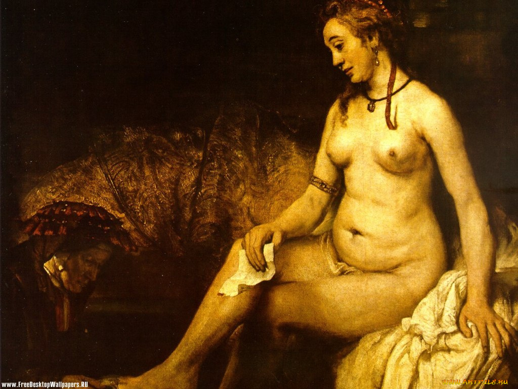 bathsheba, at, her, bath, рисованные, pieter, paul, rubens