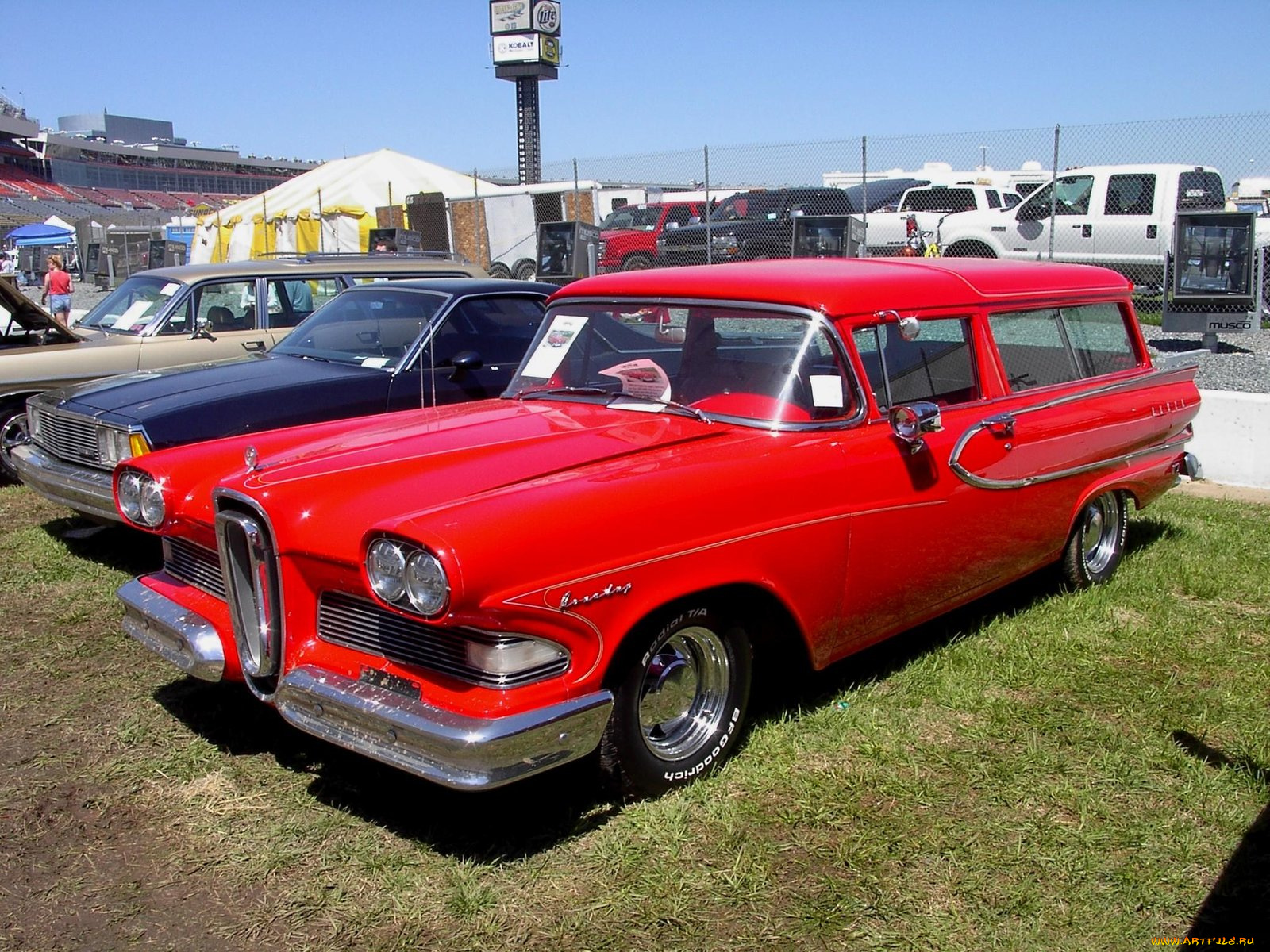 1958, edsel, wagon, classic, автомобили