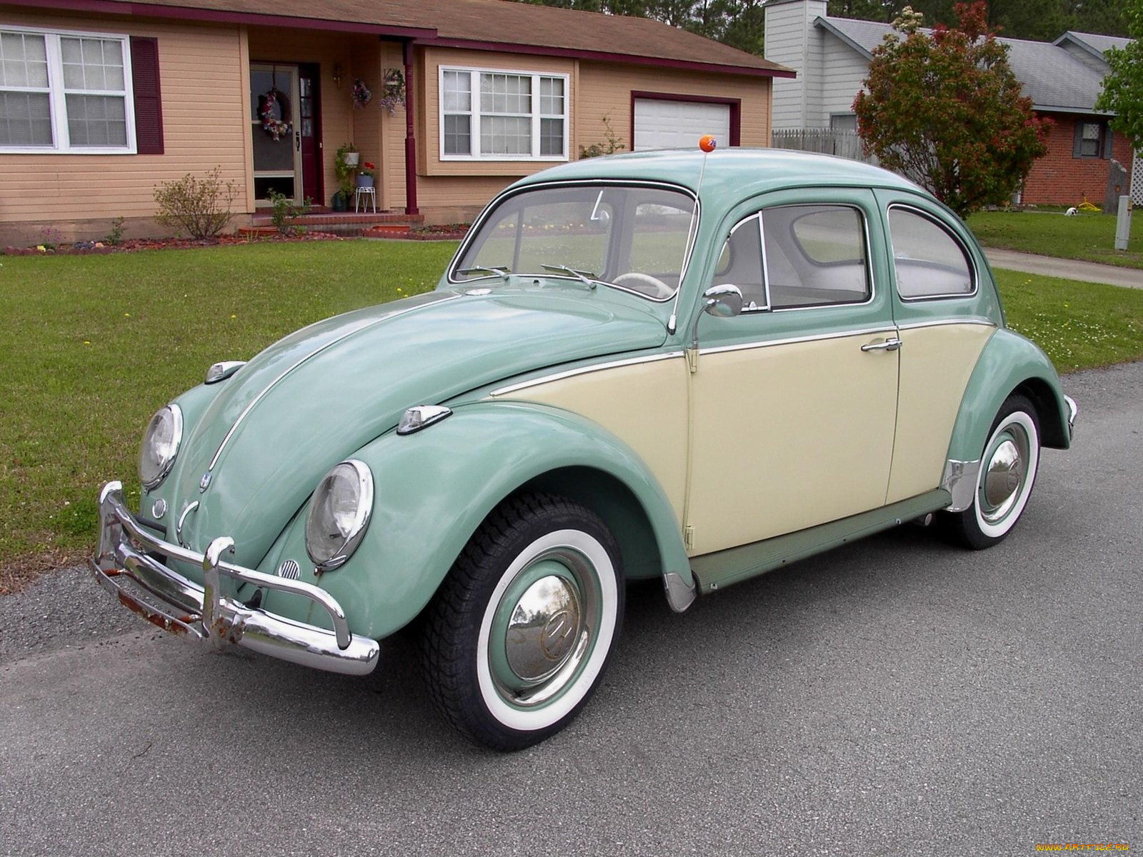 1961, vw, beetle, classic, автомобили, volkswagen