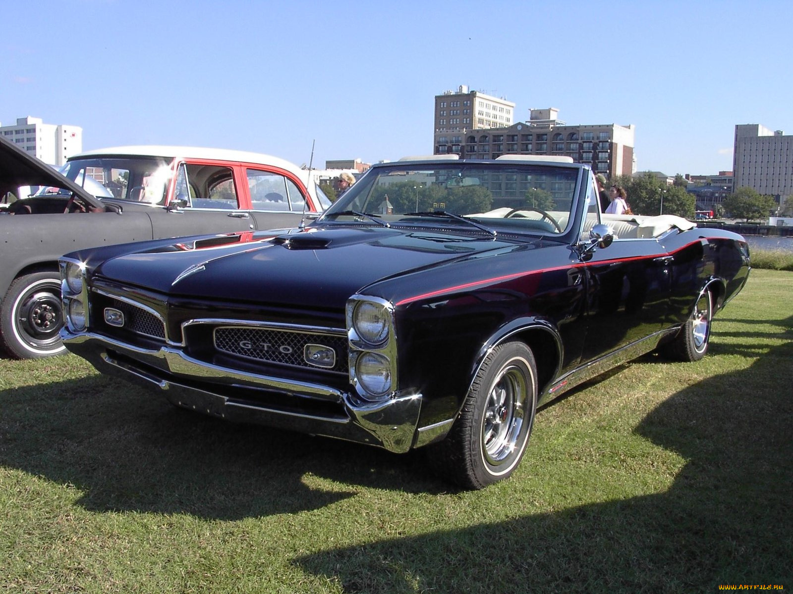 1967, pontiac, gto, convertible, classic, автомобили