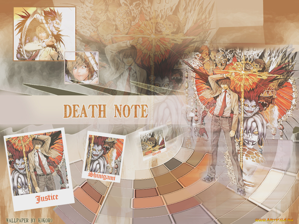 dn33, аниме, death, note
