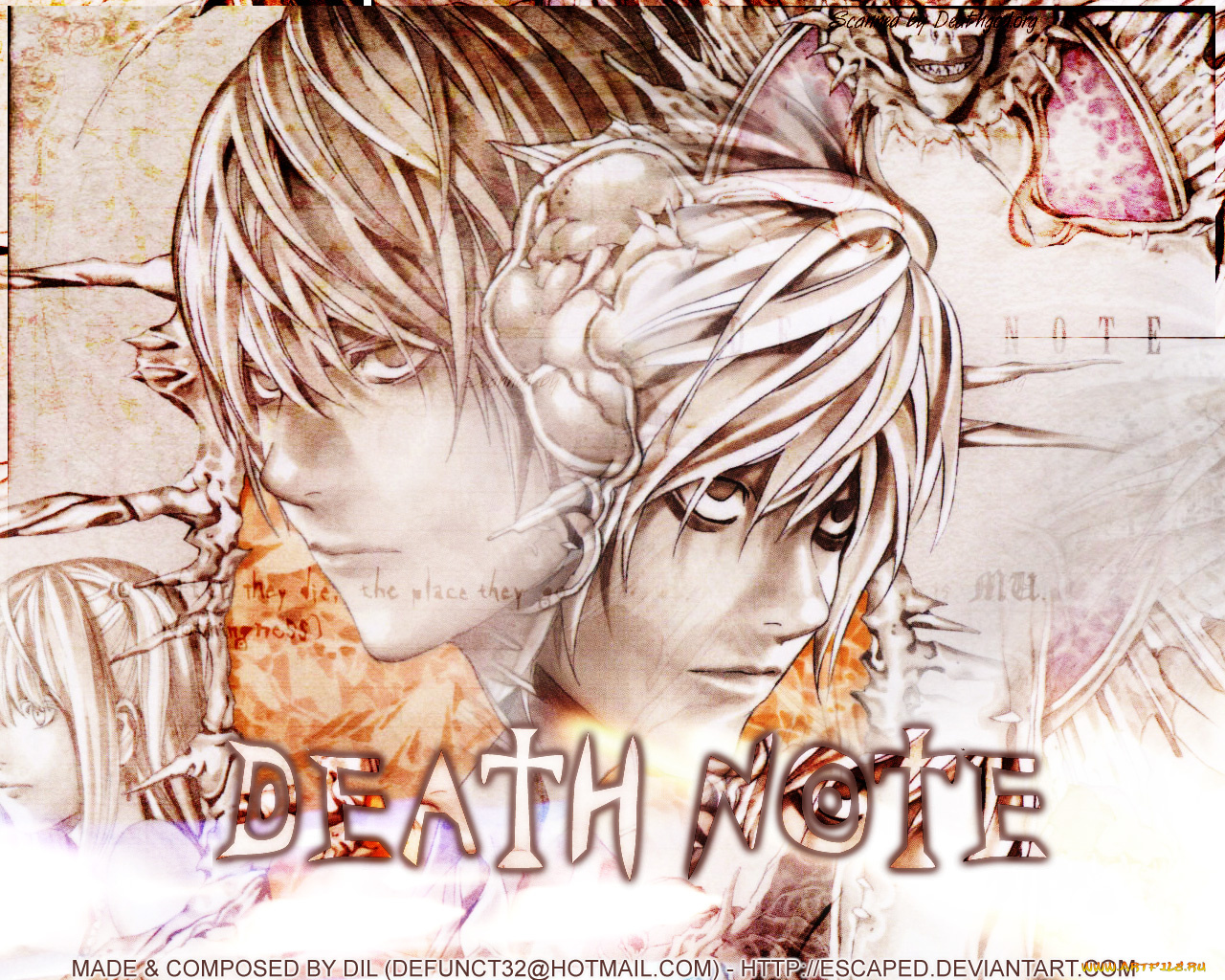 dn26, аниме, death, note