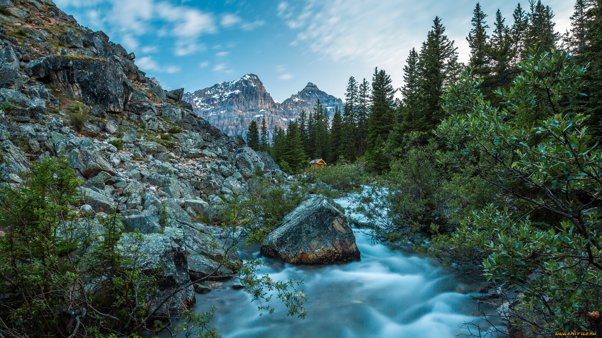 moraine, lake, banff, national, park, canada, природа, реки, озера, озеро, горы