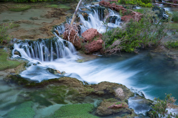 Картинка природа водопады аризона вода поток