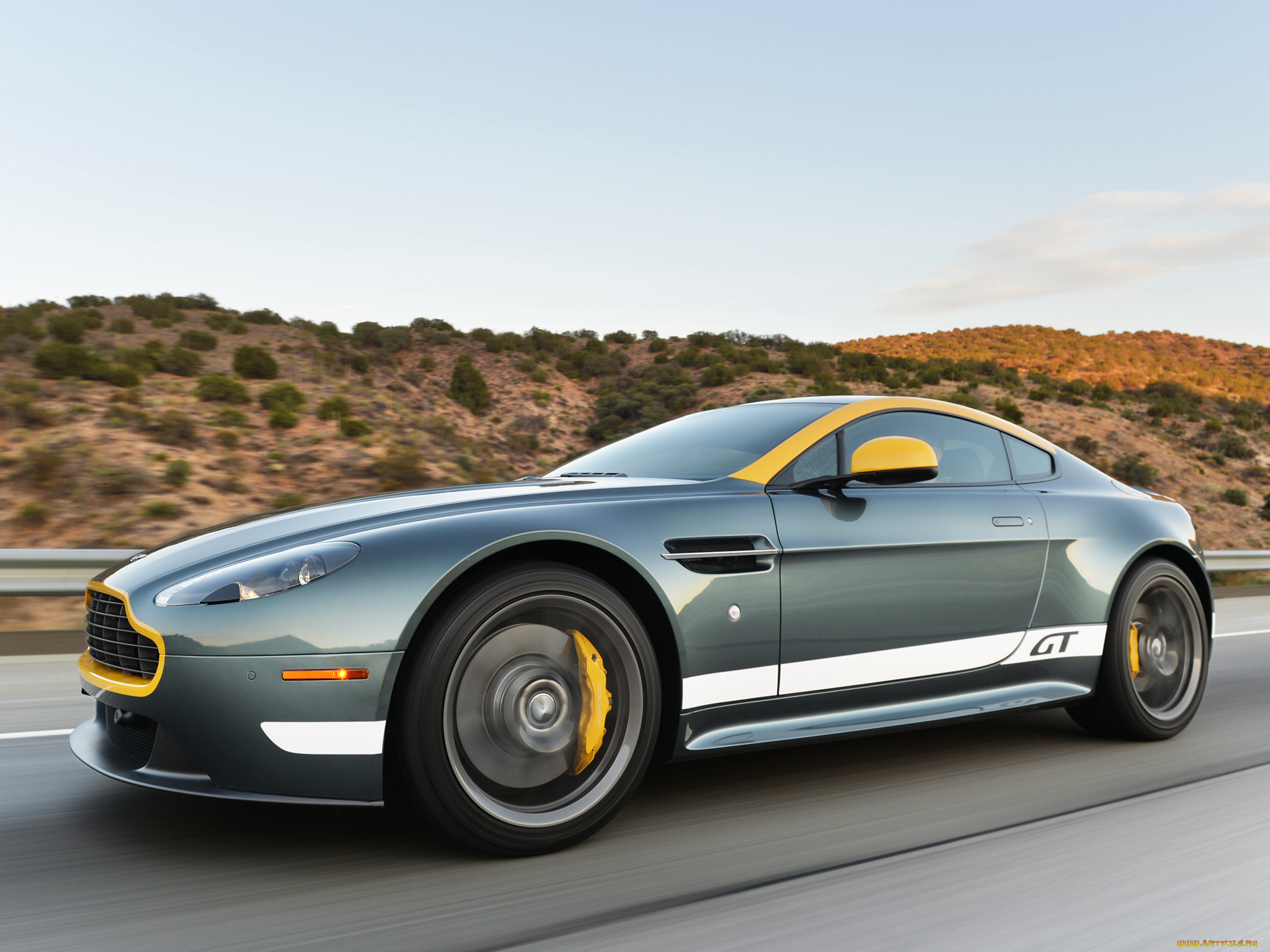 автомобили, aston, martin, aston, martin, v8, vantage, gt, 2014г