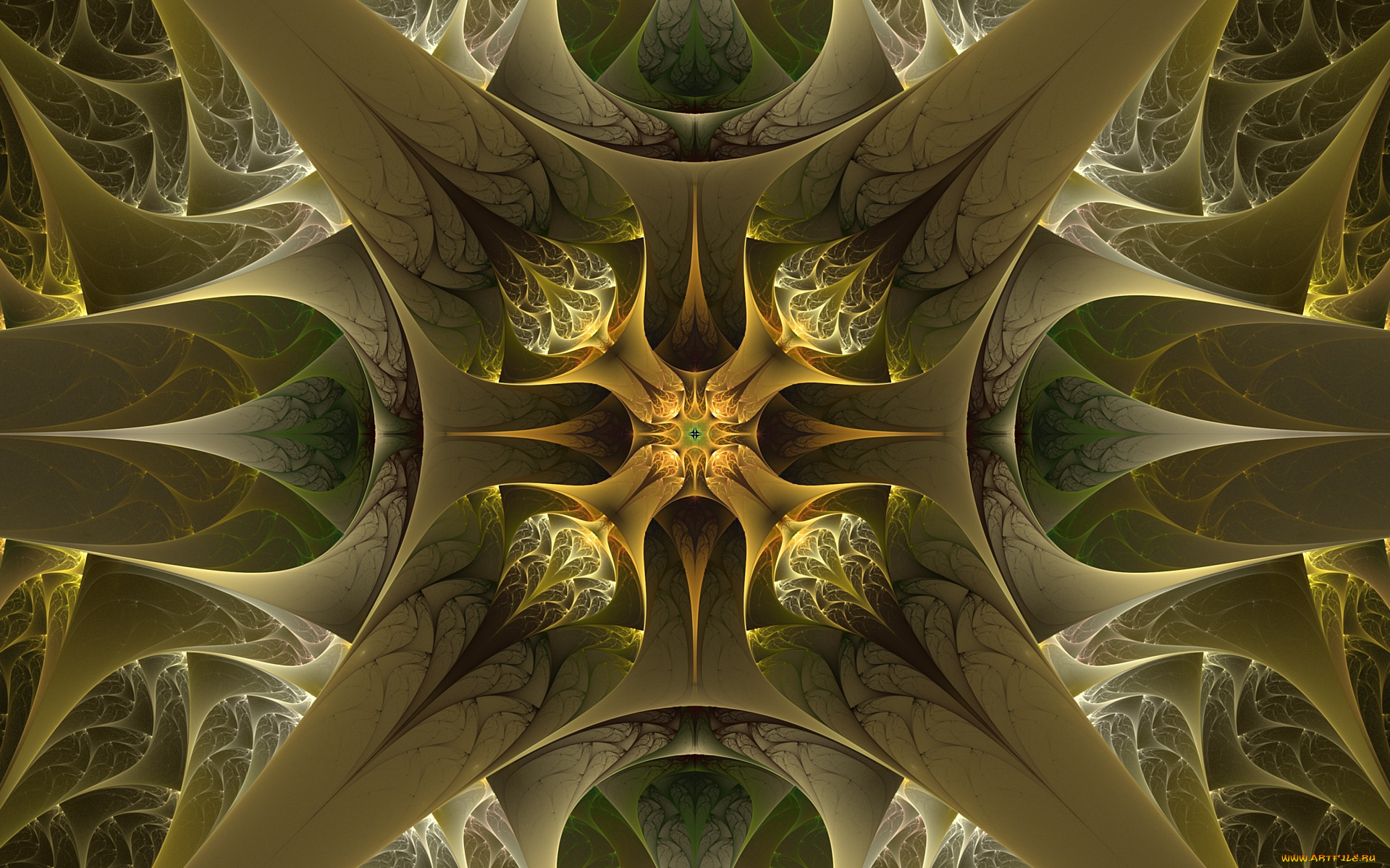 3д, графика, фракталы, , fractal, цвета, фон, узор