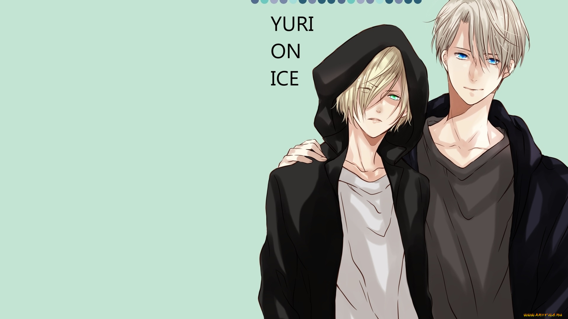 аниме, yuri, on, ice, парни, персонажи