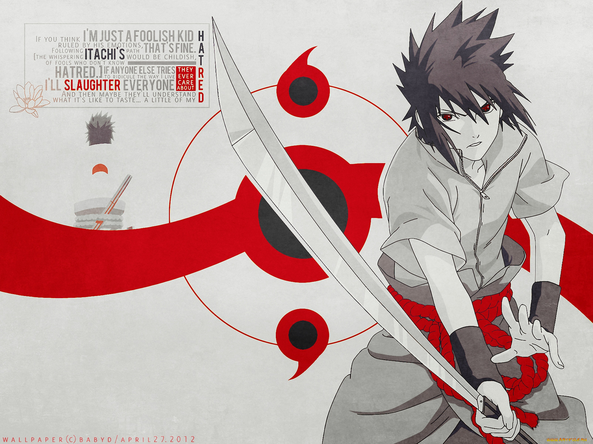 аниме, naruto, оружие, меч, шиноби, ниндзя, shinobi, sasuke, uchiha