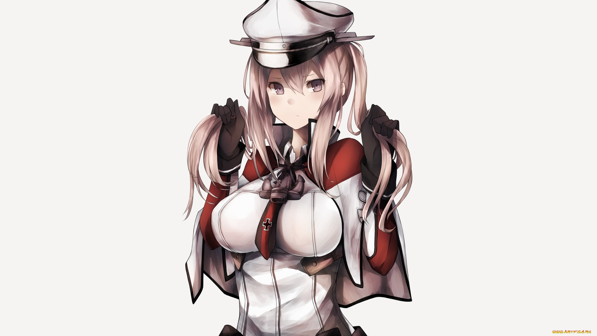 аниме, kantai, collection, graf, zeppelin