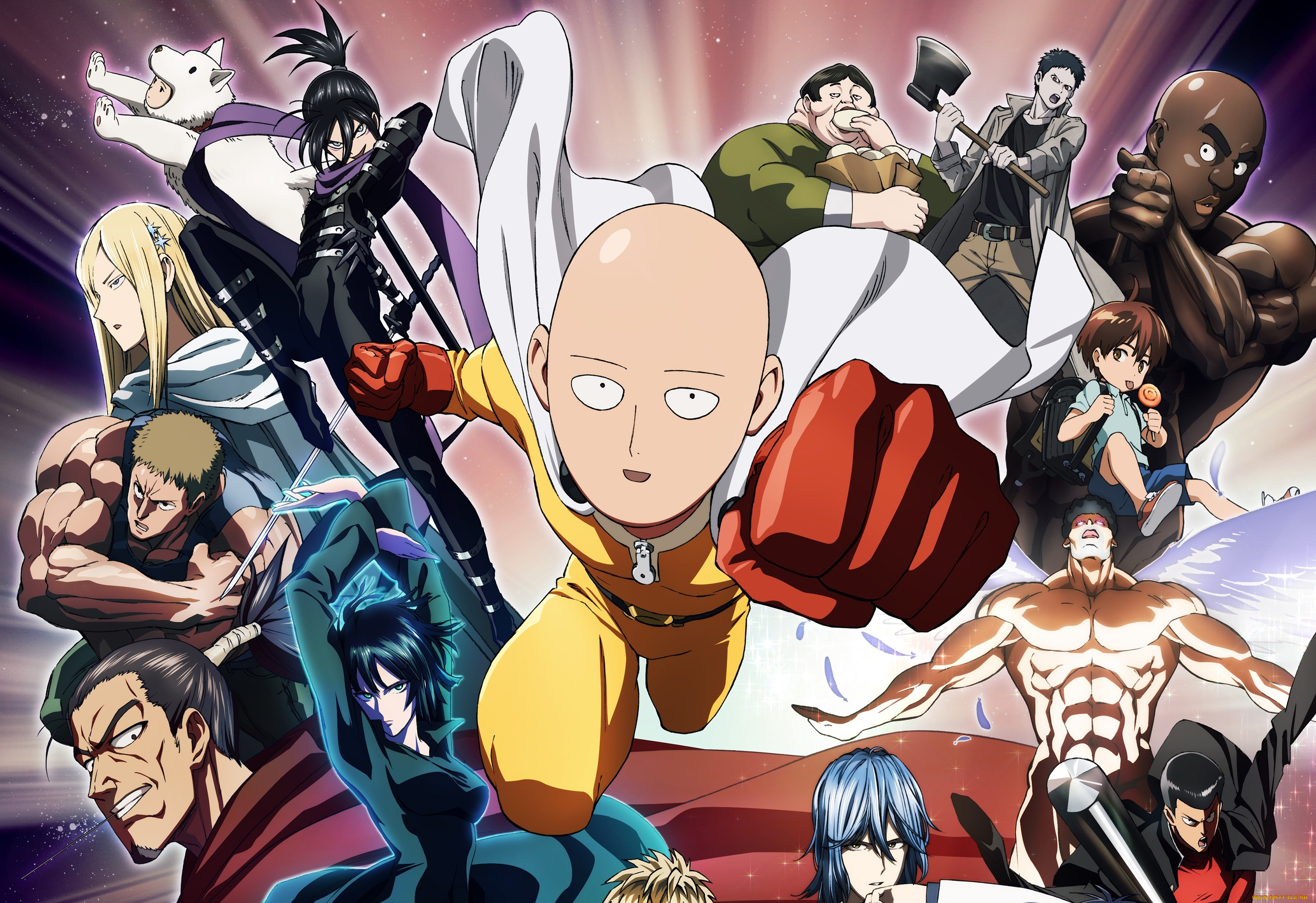 One punch game. One Punch man Постер.