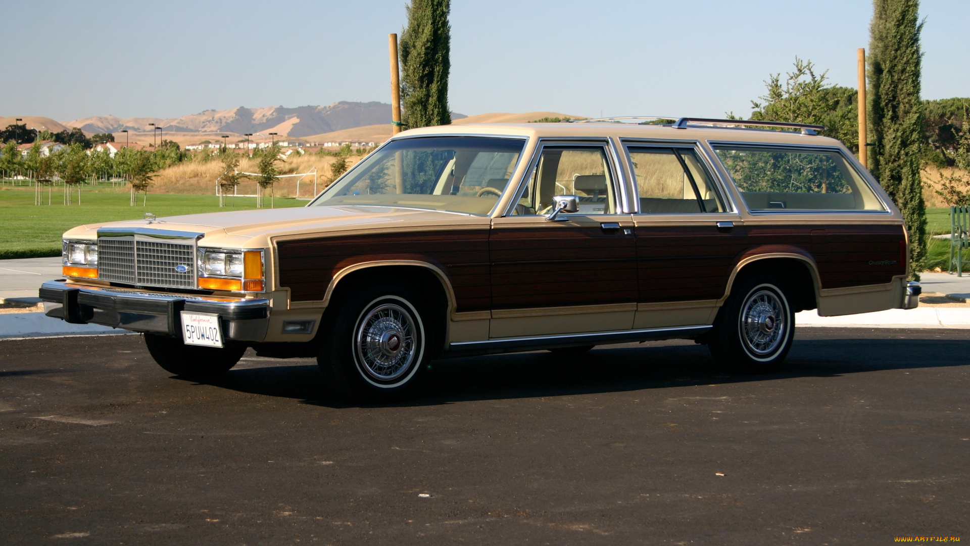 1982, ford, ltd, country, squire, автомобили, ford