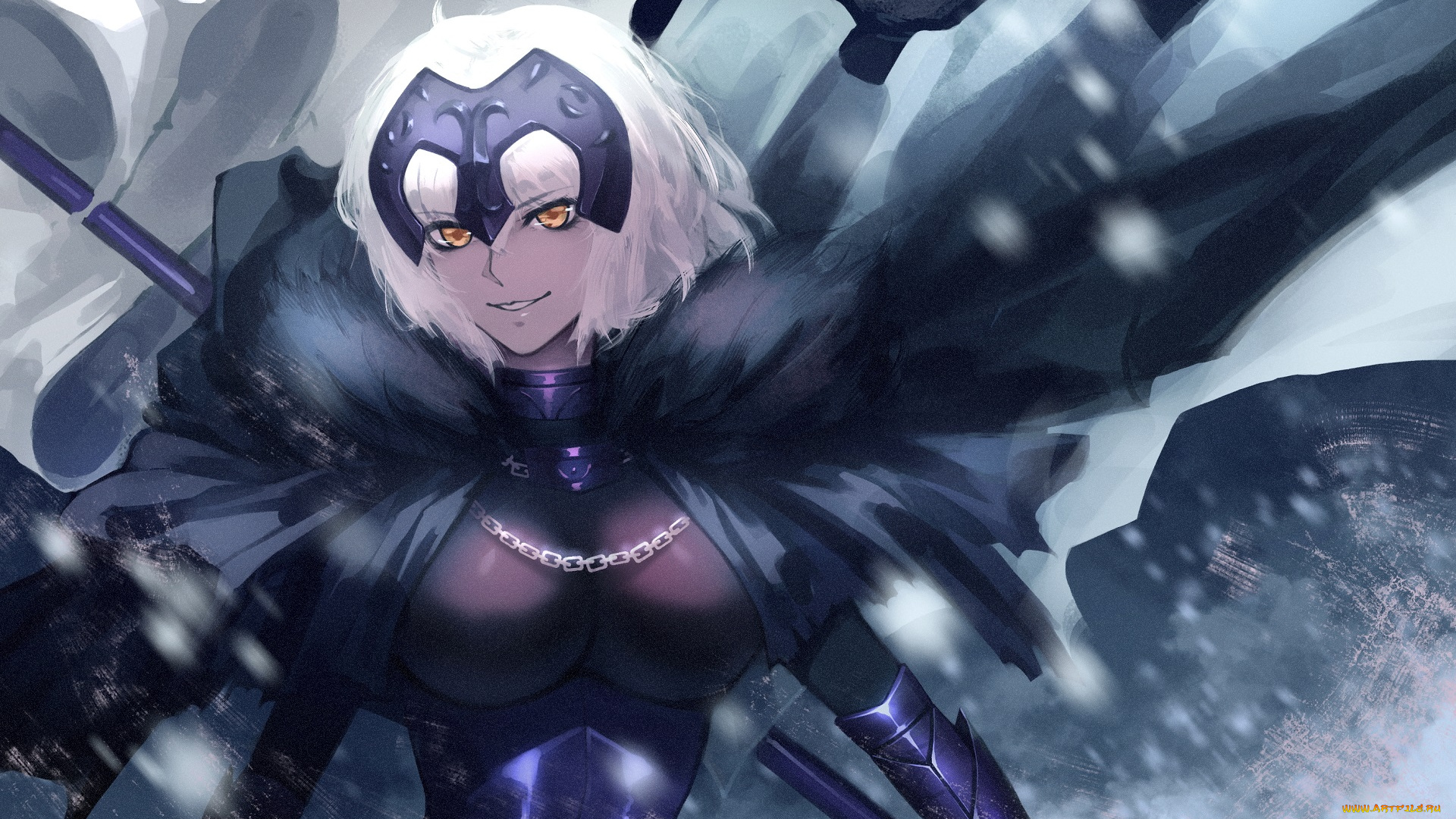 аниме, fate, stay, night, jeanne, alter