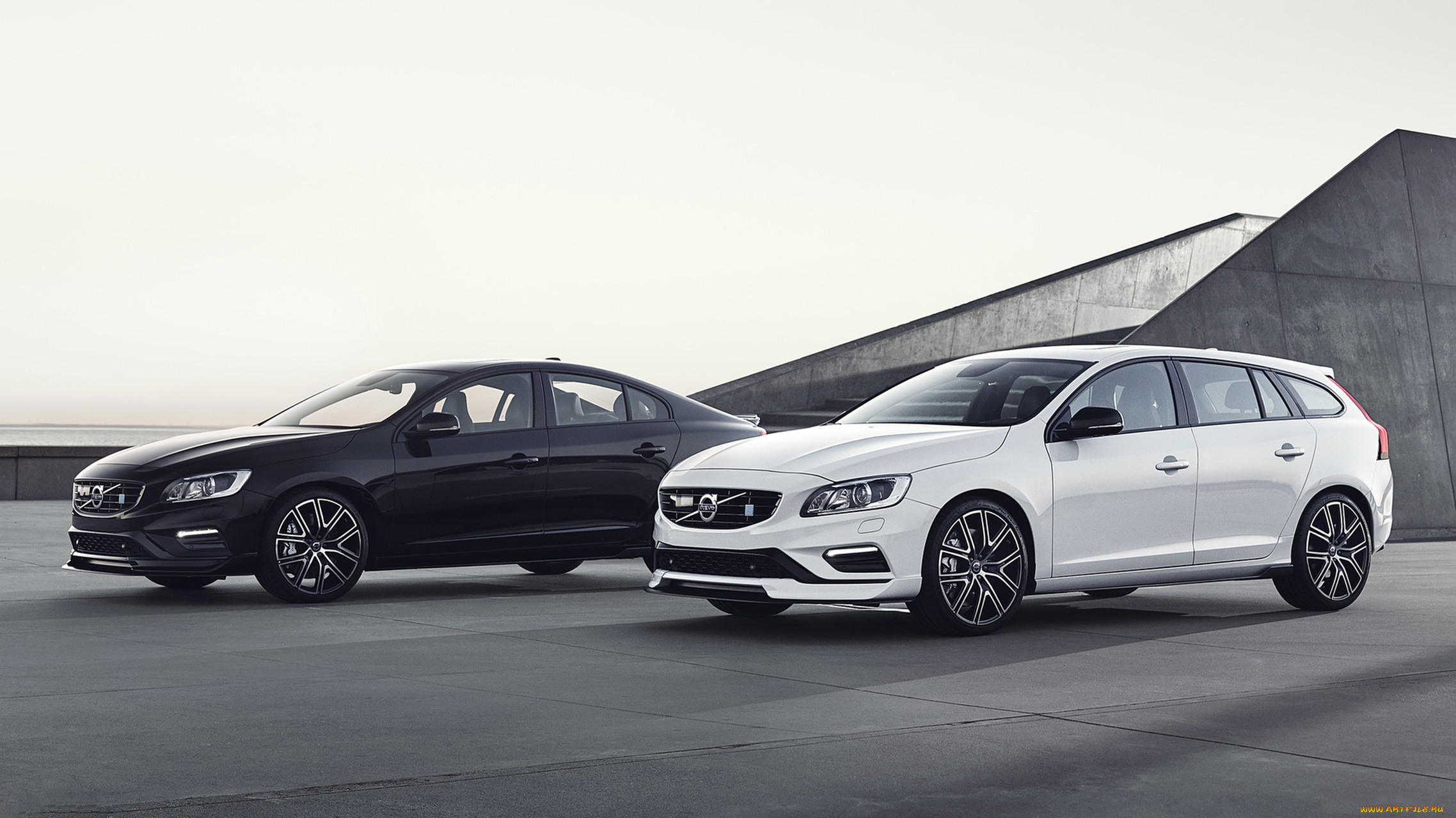 volvo, s60, and, v60, polestar, 2018, автомобили, volvo, v60, 2018, polestar, s60