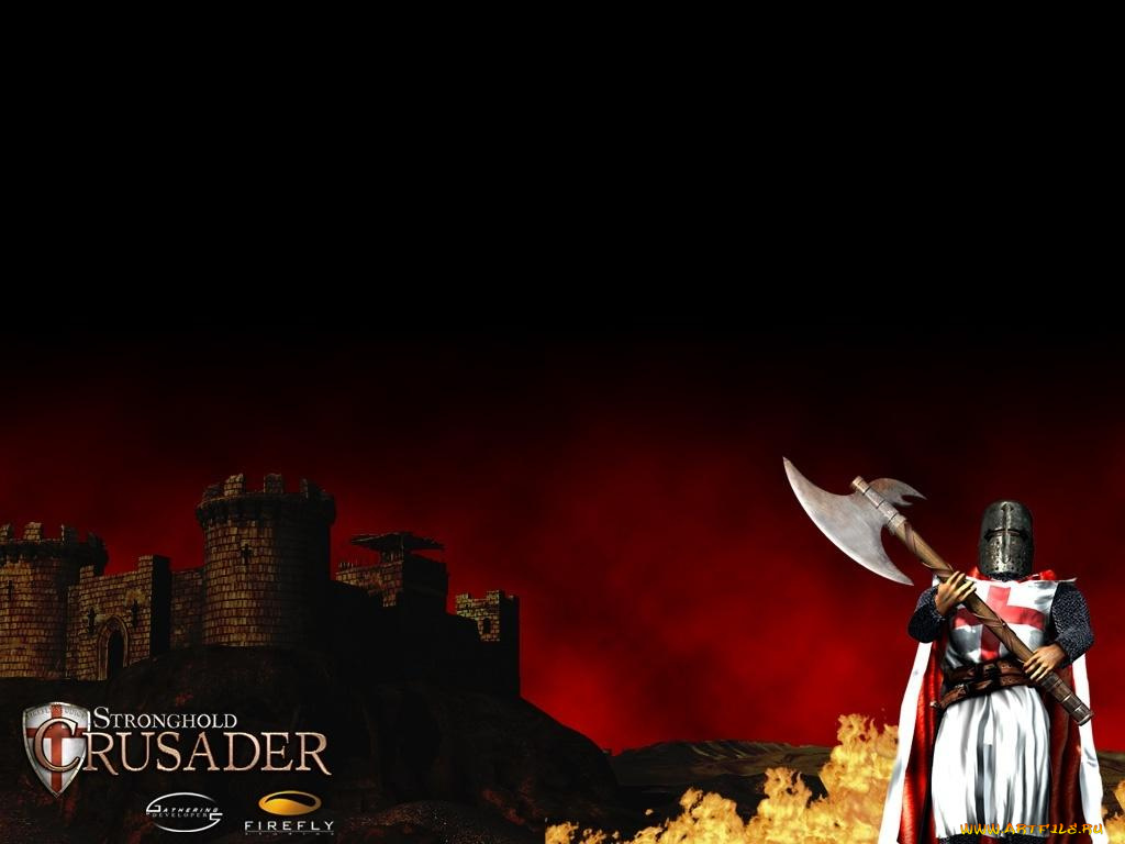 stronghold, crusader, видео, игры