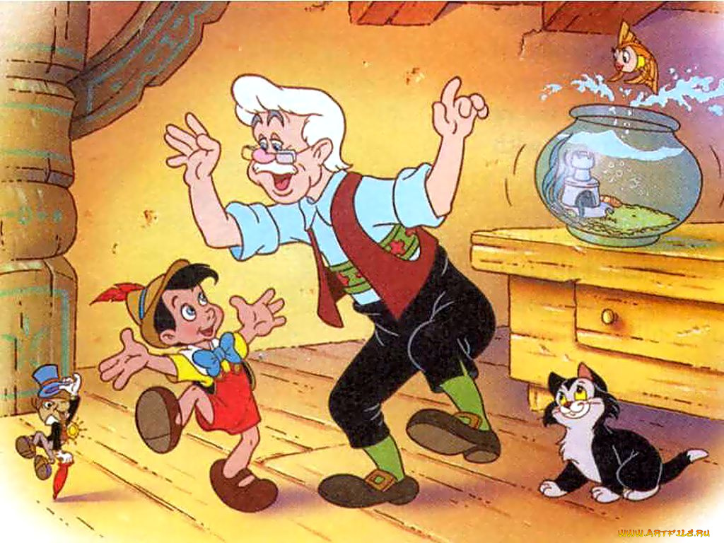 мультфильмы, pinocchio