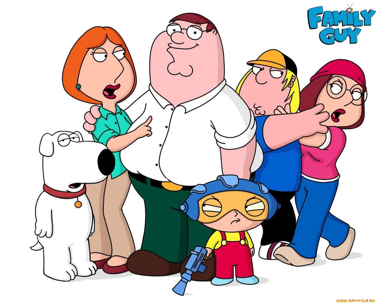 family, guy, мультфильмы