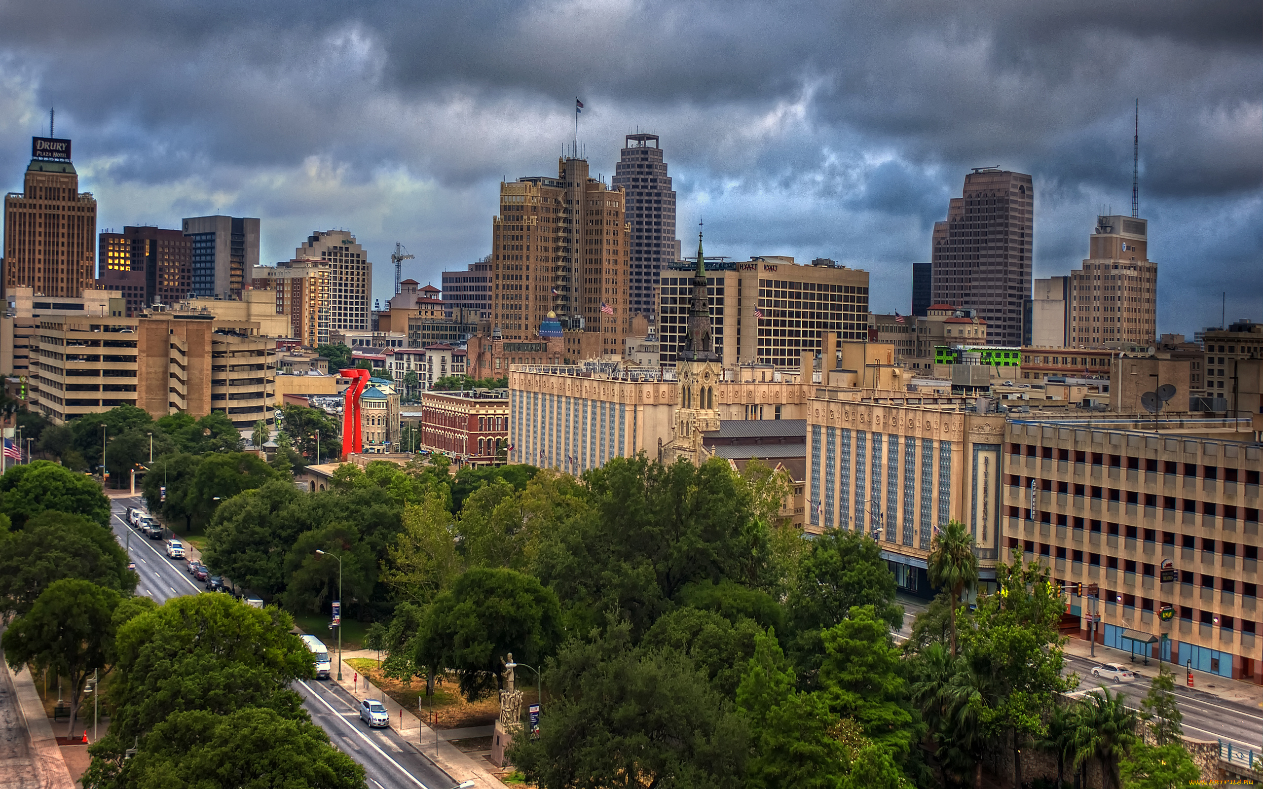 san, antonio, texas, города, улицы, площади, набережные, сан-антонио