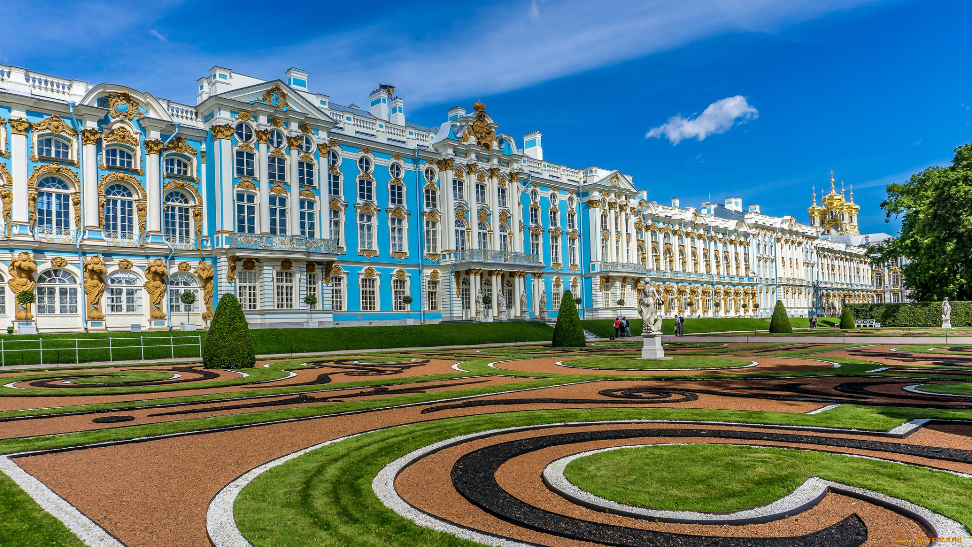 catherine, palace, of, pushkin, города, санкт-петербург, , петергоф, , россия, дворец