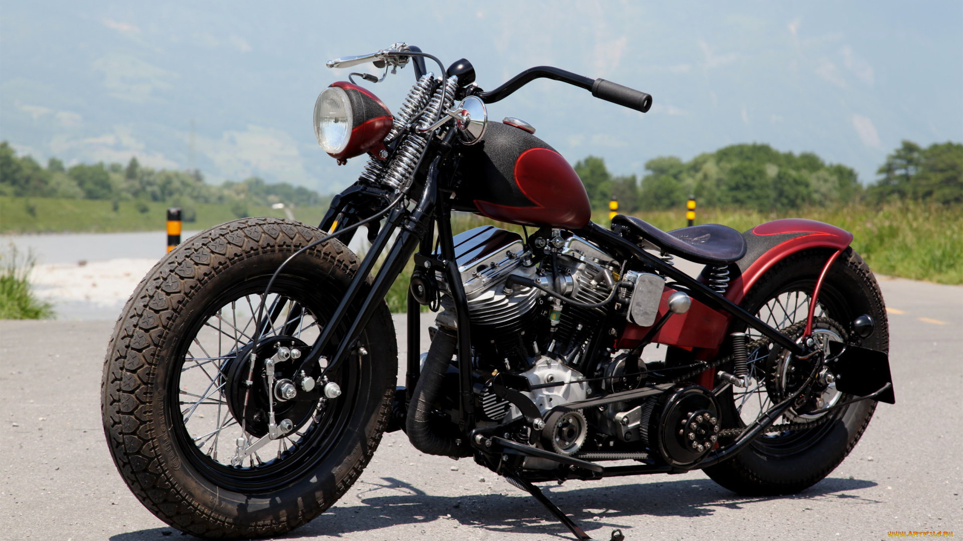 мотоциклы, customs, bobber