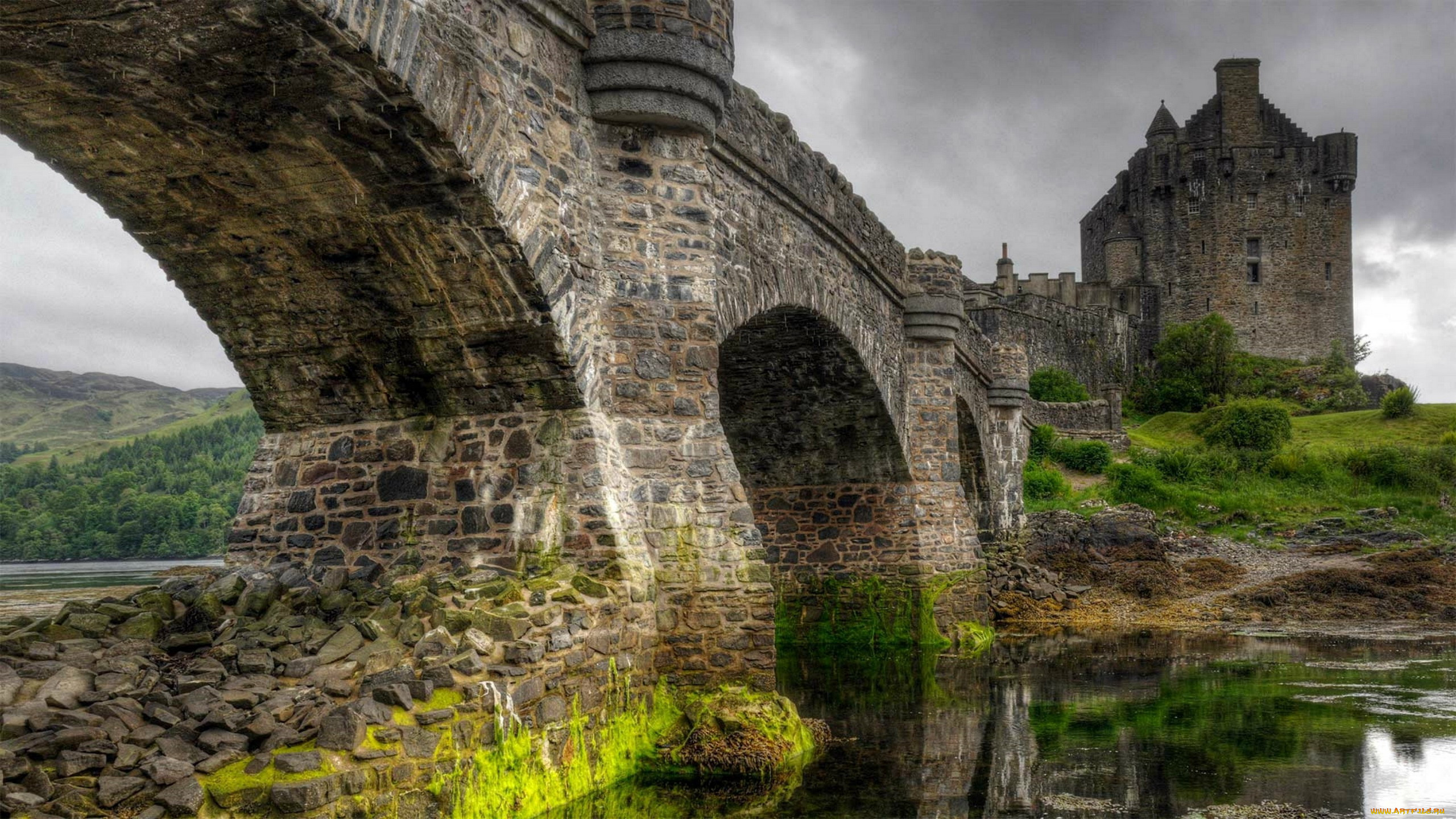 eileen, donan, castle, scotland, города, замок, эйлен-донан, , шотландия, eileen, donan, castle