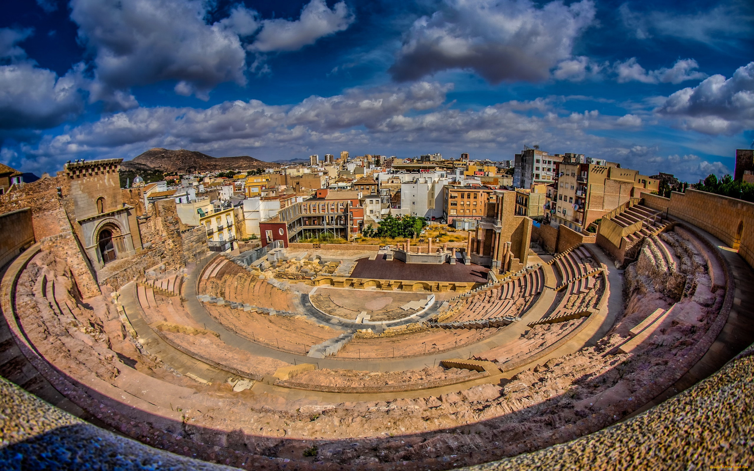 cartagena, spain, города, -, панорамы