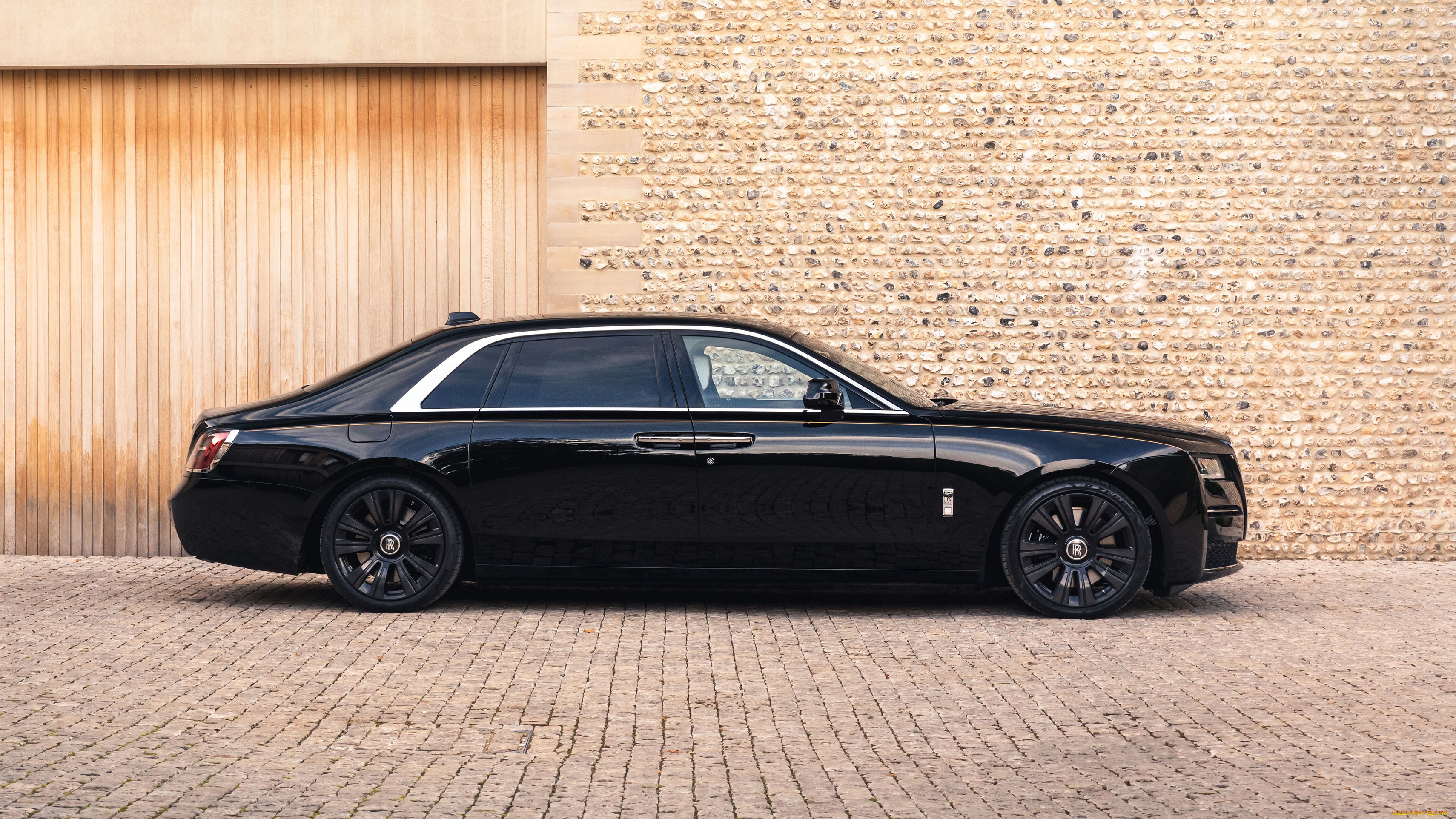 2020, rolls-royce, ghost, ewb, автомобили, rolls-royce, лимузин, rolls, royce, ghost, ewb, 2020, черный, профиль