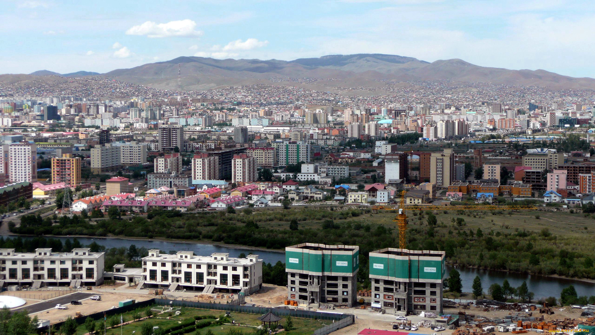 ulan, bator, mongolia, города, -, столицы, государств, ulan, bator