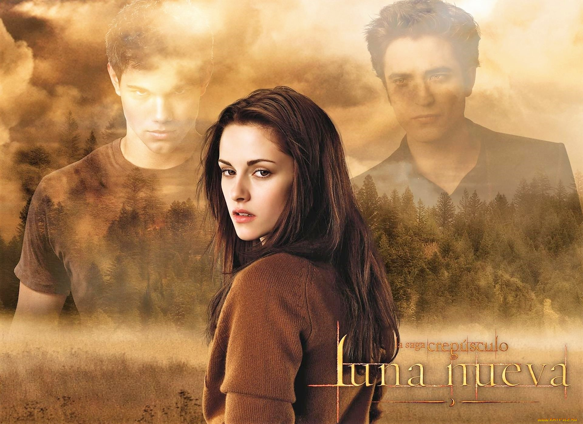 кино, фильмы, the, twilight, saga, , new, moon, белла, джейкоб, эдвард