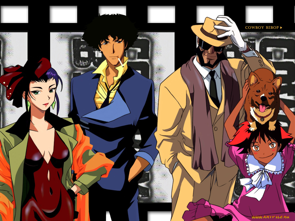 аниме, cowboy, bebop