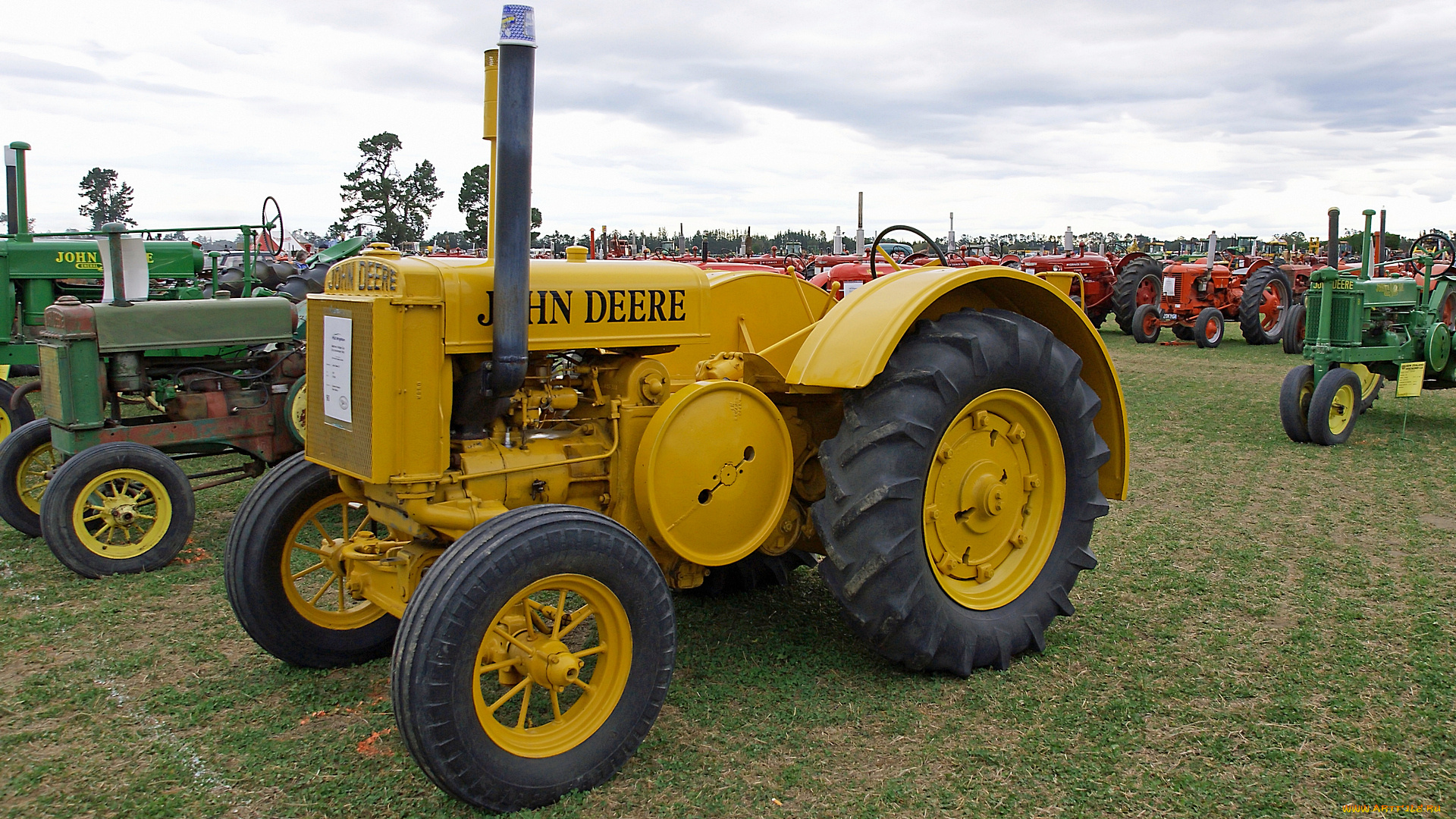 1937, john, deere, di, industrial, tractor, техника, тракторы, трактор, колесный