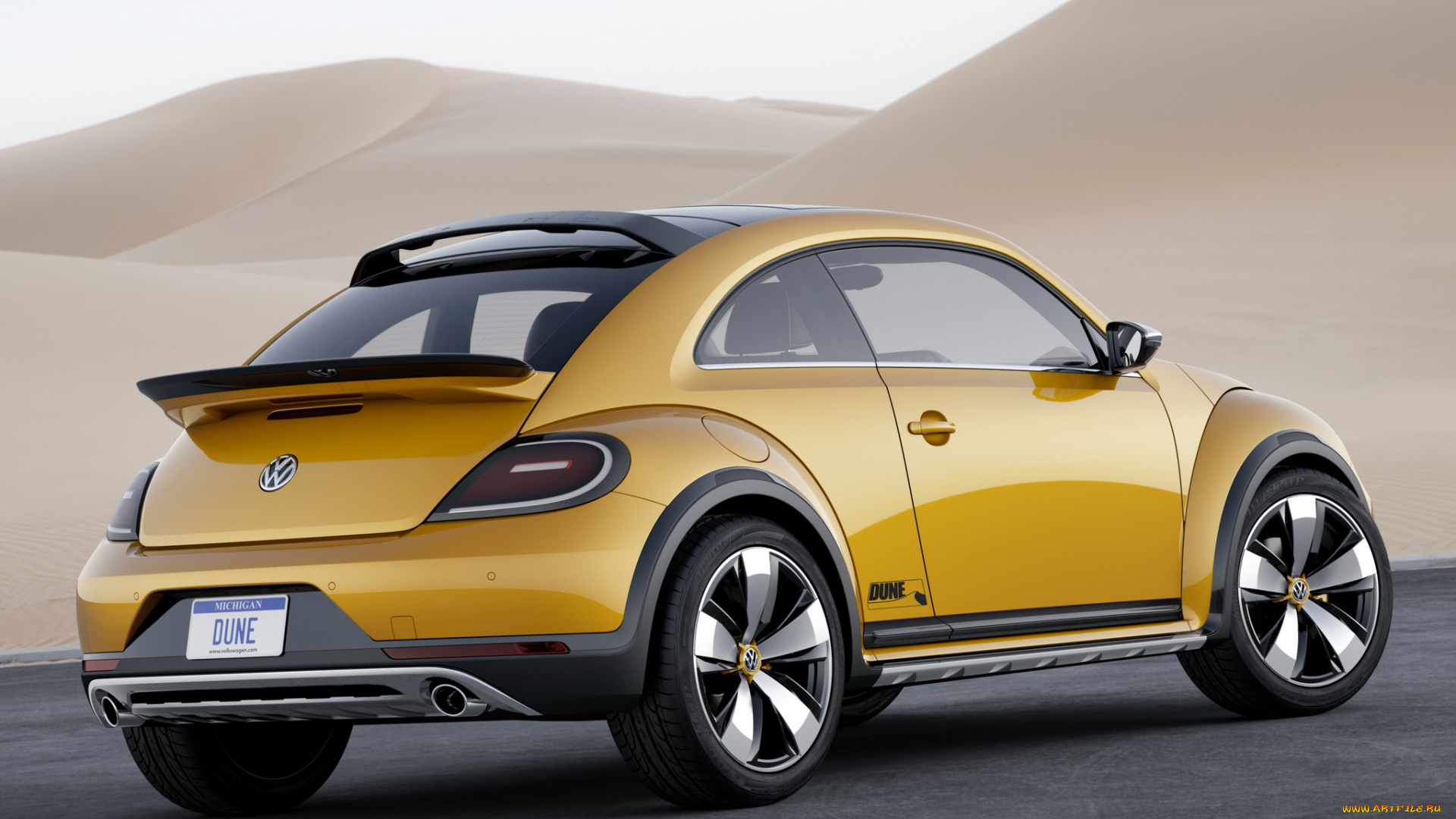 автомобили, volkswagen, желтый, beetle