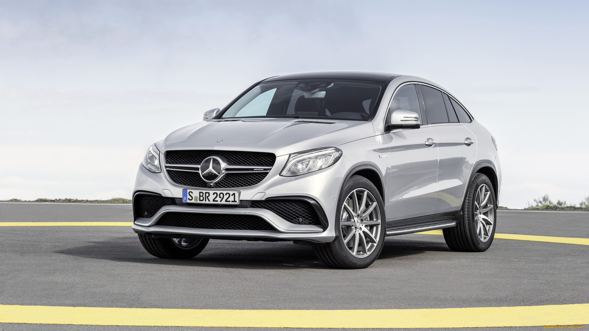 автомобили, mercedes-benz, серый, 2015г, c292, coupе, gle, 63, mercedes-amg