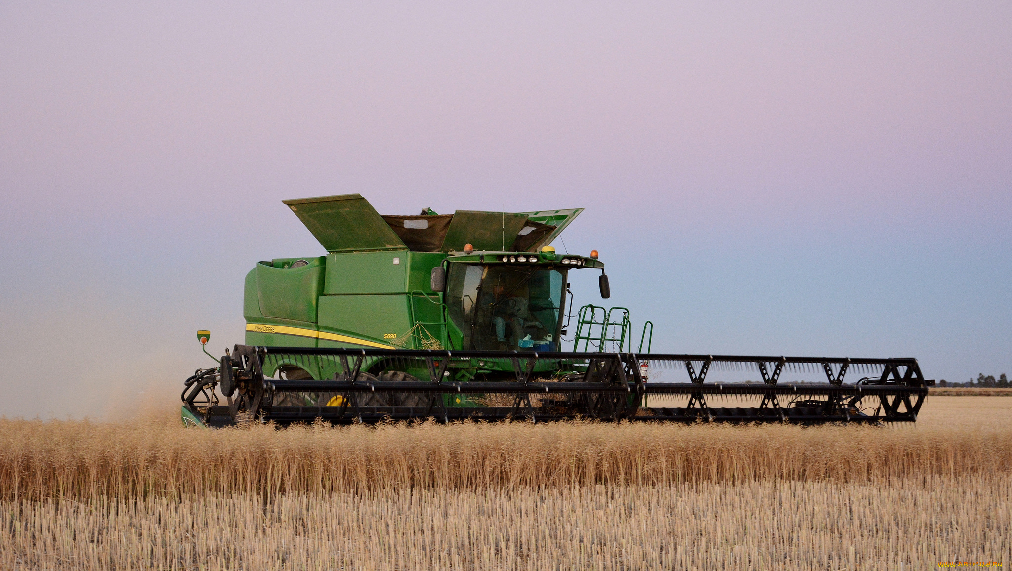 john, deere, техника, комбайны, поле, комбайн