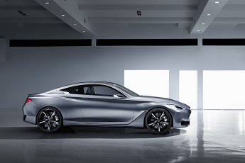 обоя автомобили, infiniti, серый, 2015г, concept, q60