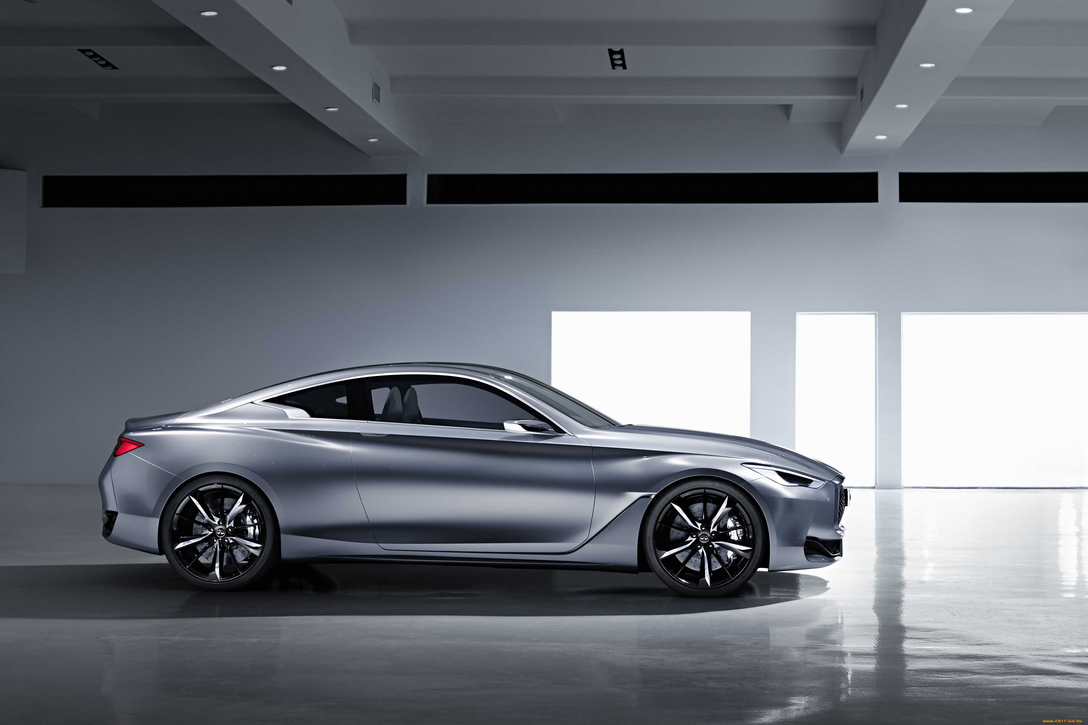 автомобили, infiniti, серый, 2015г, concept, q60