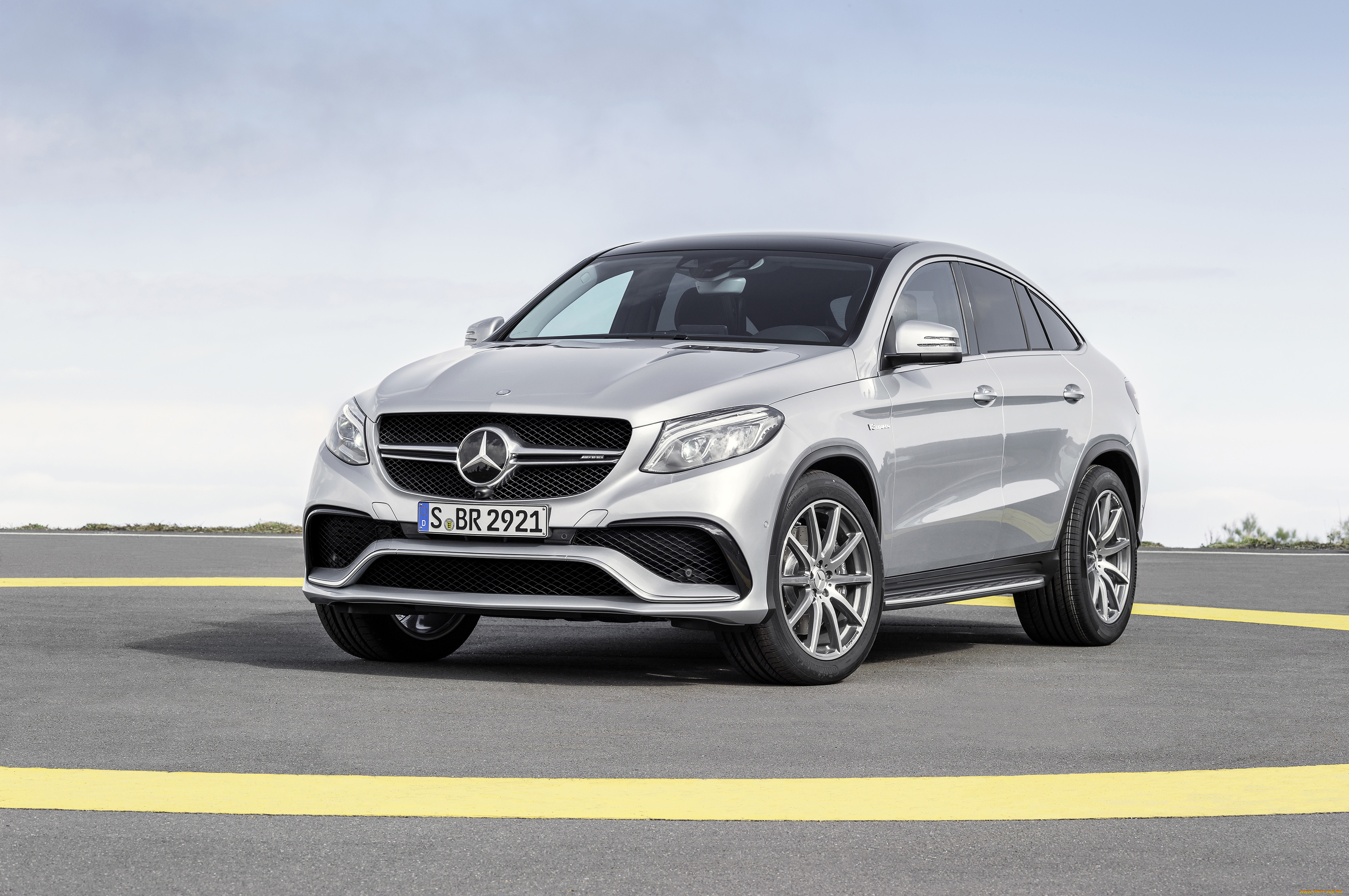 автомобили, mercedes-benz, серый, 2015г, c292, coupе, gle, 63, mercedes-amg